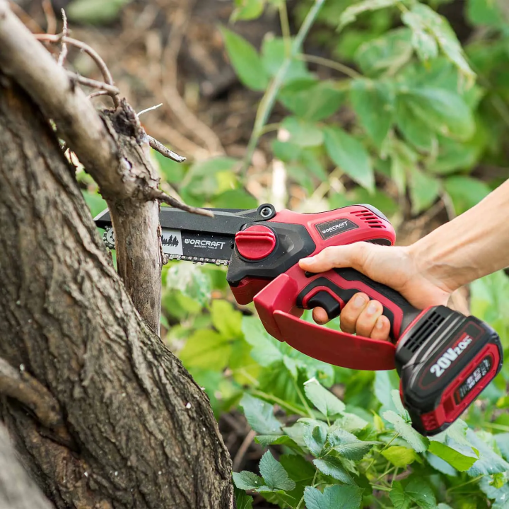 Coffret tronçonneuse Mini 20V - WORCRAFT - CHS-S20LIBPM