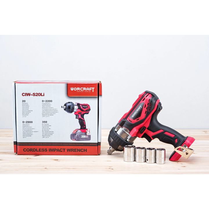 Clé à chocs sans fil  - WORCRAFT - CIW-S20LI