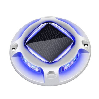 Lot de 4 pavés solaires LED - Éclairage extérieur étanche - CDN-KF05B