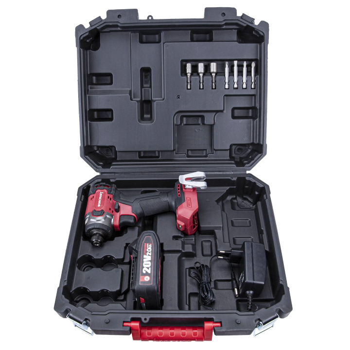 Coffret visseuse à choc - WORCRAFT - CIS-S20LIBM-260